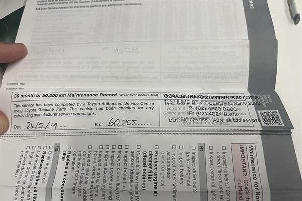 2017 Toyota Hilux SR GUN126R 4X4