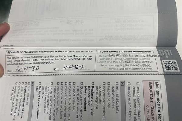 2017 Toyota Hilux SR GUN126R 4X4