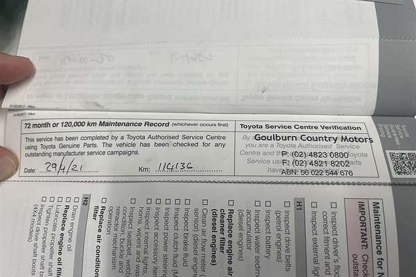 2017 Toyota Hilux SR GUN126R 4X4