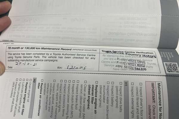 2017 Toyota Hilux SR GUN126R 4X4