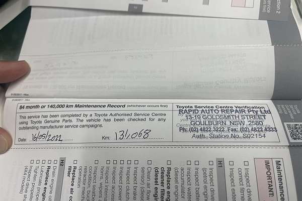 2017 Toyota Hilux SR GUN126R 4X4