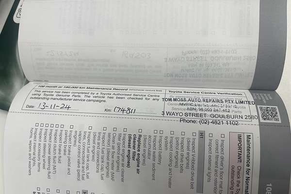 2017 Toyota Hilux SR GUN126R 4X4