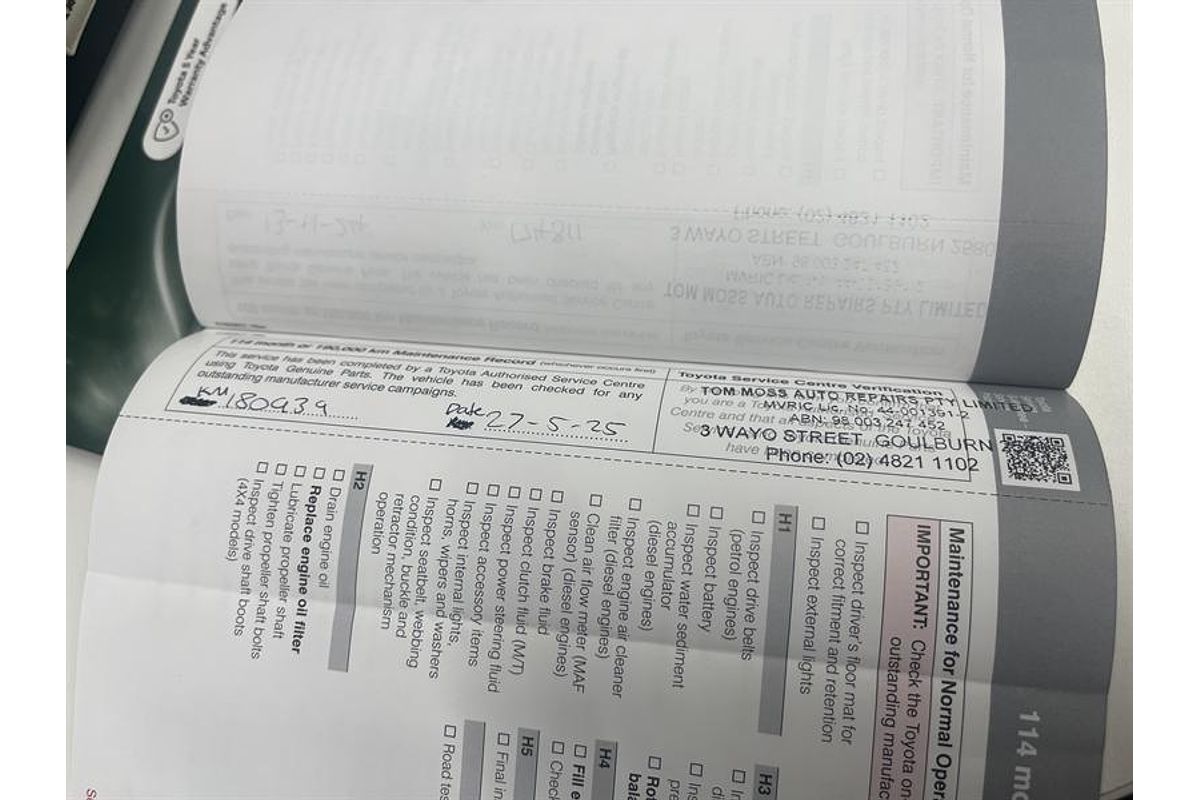 2017 Toyota Hilux SR GUN126R 4X4