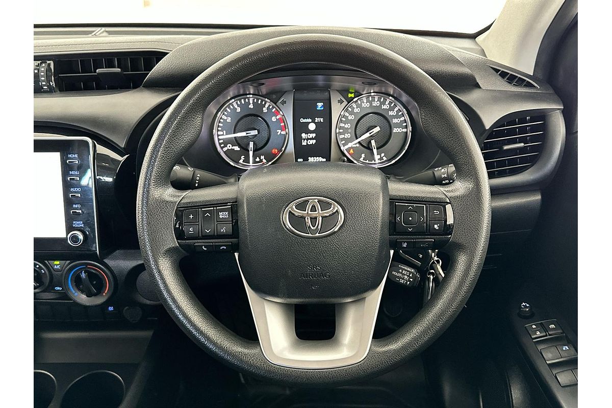 2021 Toyota Hilux Workmate TGN121R Rear Wheel Drive