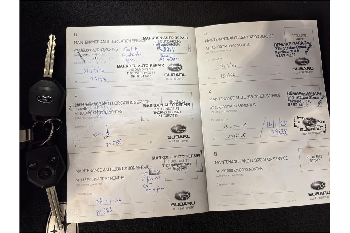 2014 Subaru XV 2.0i-S G4X