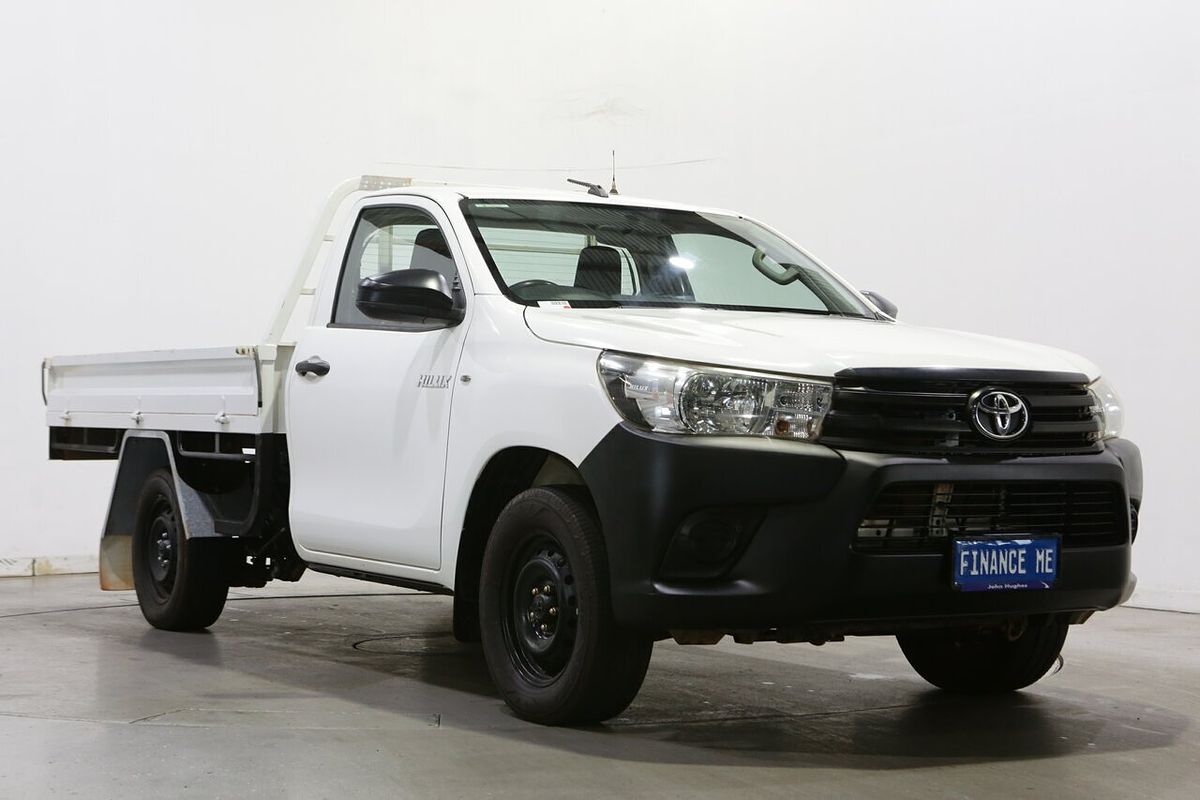2017 Toyota Hilux Workmate TGN121R Rear Wheel Drive