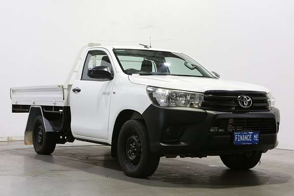 2017 Toyota Hilux Workmate TGN121R Rear Wheel Drive
