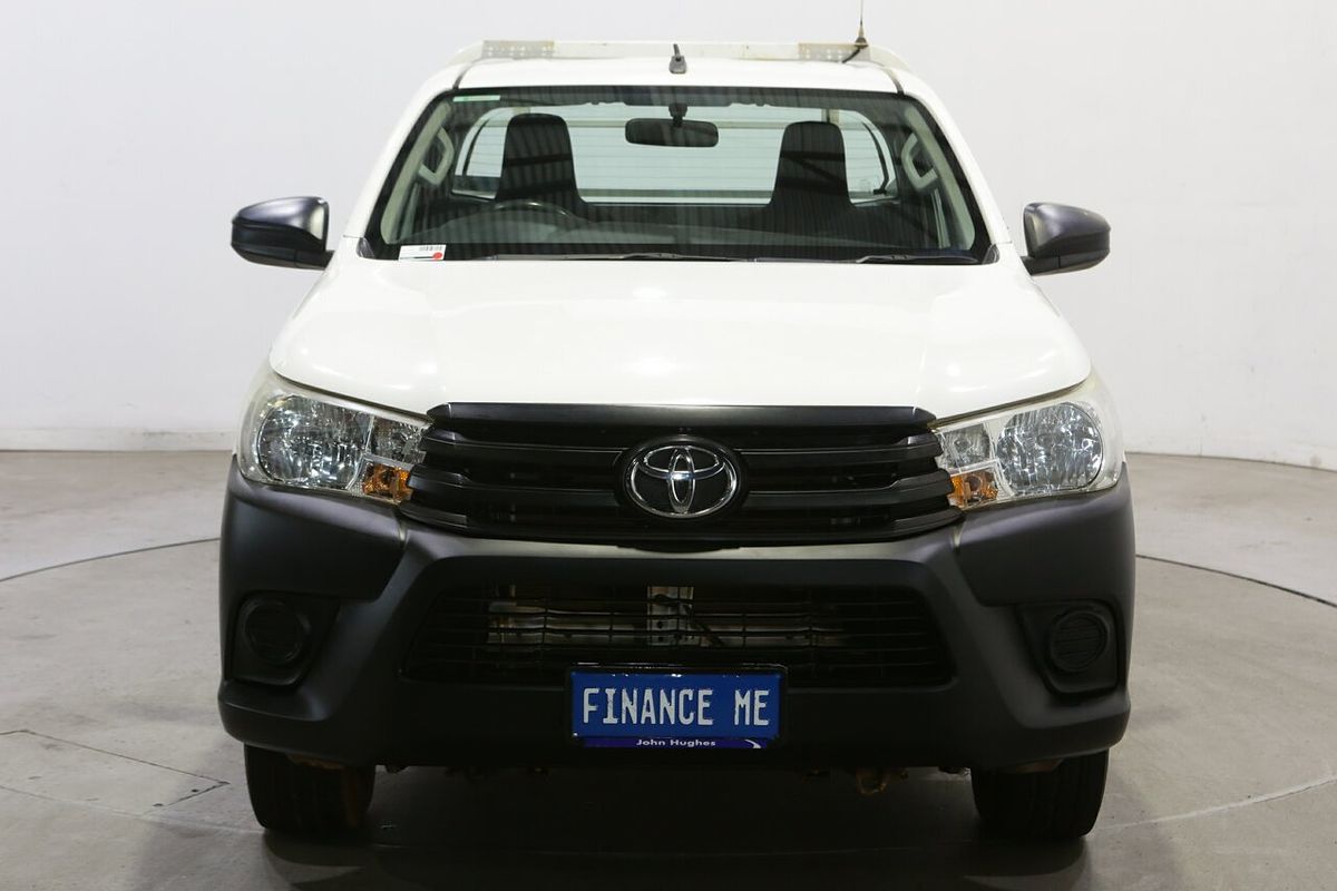 2017 Toyota Hilux Workmate TGN121R Rear Wheel Drive