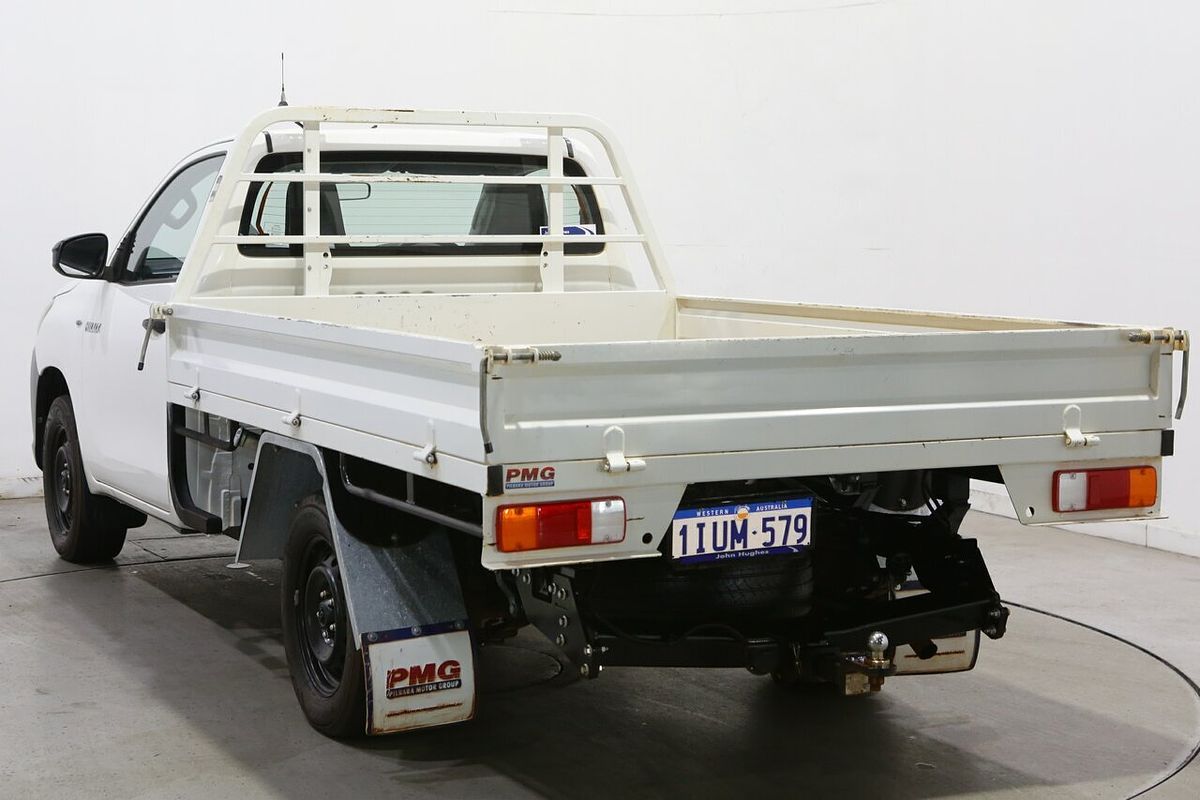 2017 Toyota Hilux Workmate TGN121R Rear Wheel Drive