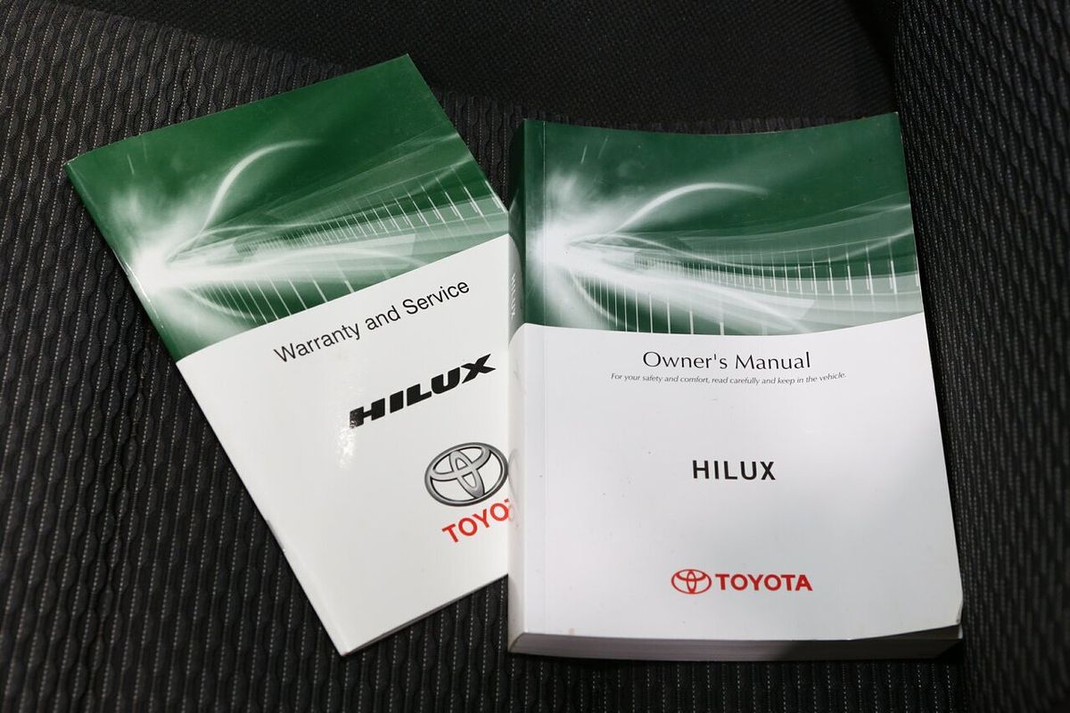 2017 Toyota Hilux Workmate TGN121R Rear Wheel Drive