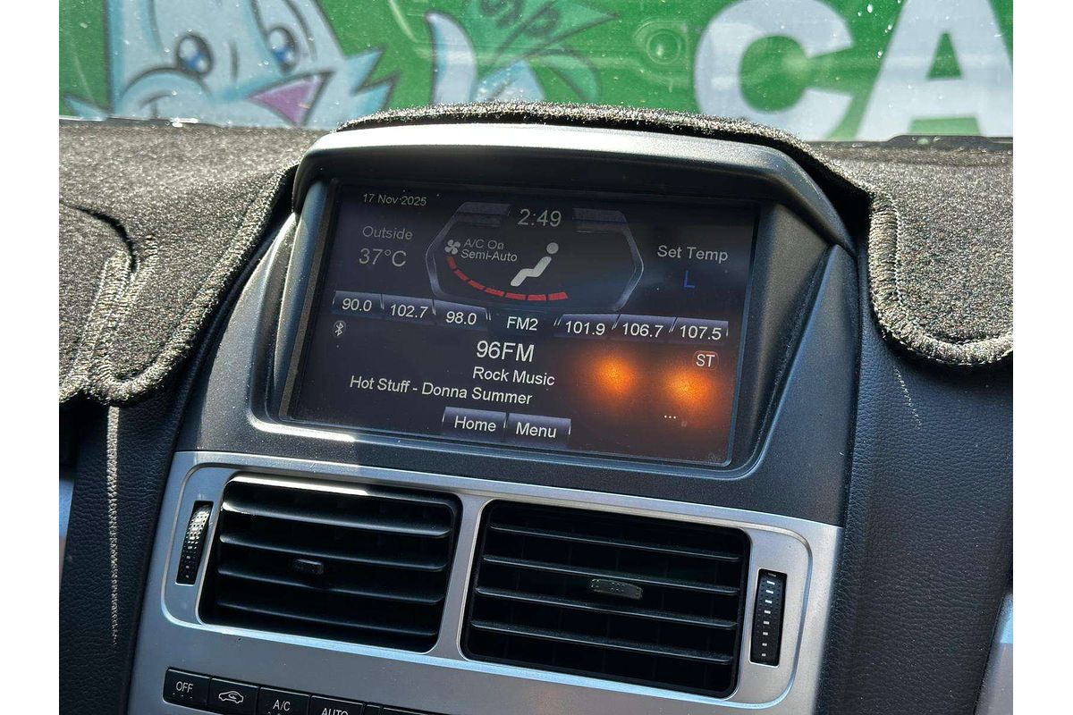 2014 Ford Falcon Ute XR6 FG MkII Rear Wheel Drive