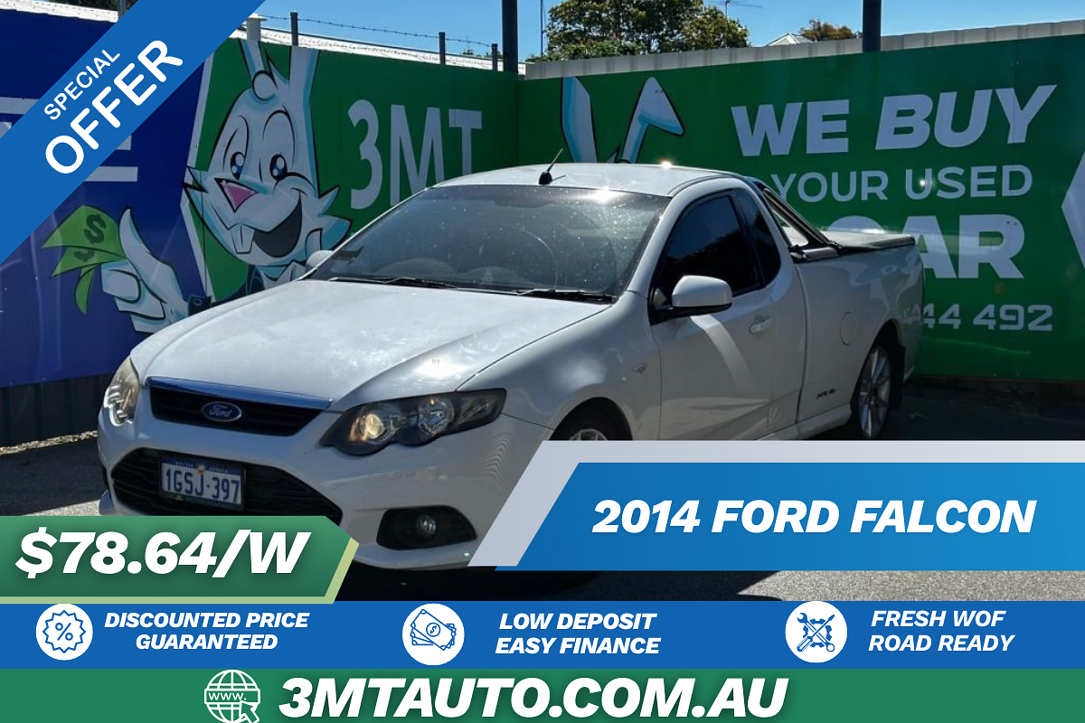 2014 Ford Falcon Ute XR6 FG MkII Rear Wheel Drive