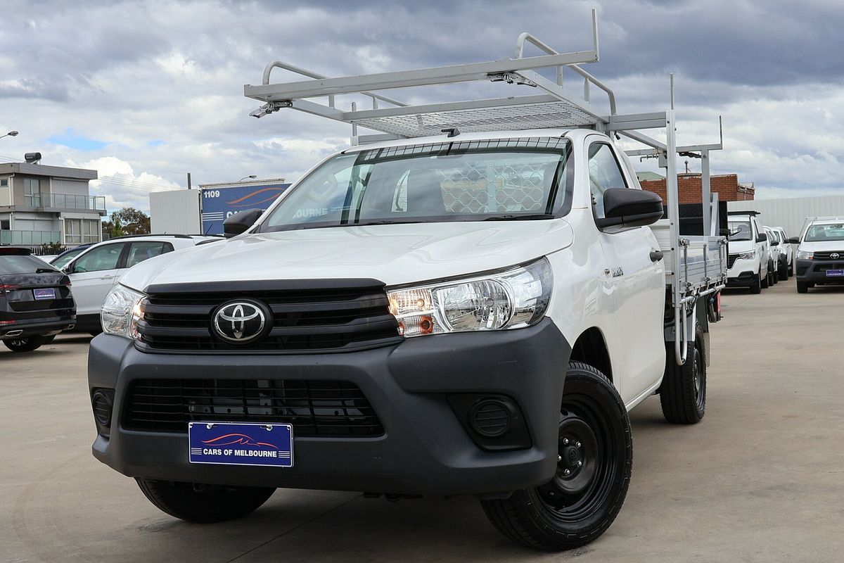 2019 Toyota Hilux Workmate TGN121R Rear Wheel Drive