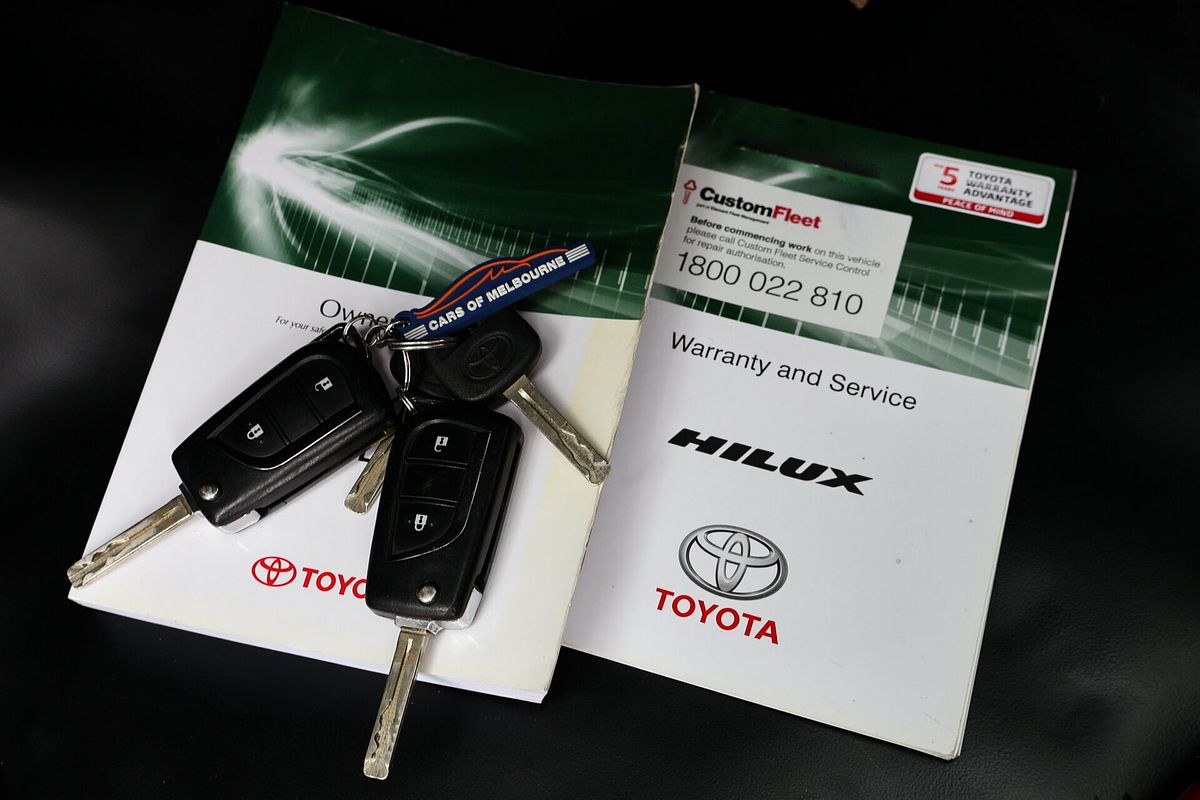 2019 Toyota Hilux Workmate TGN121R Rear Wheel Drive