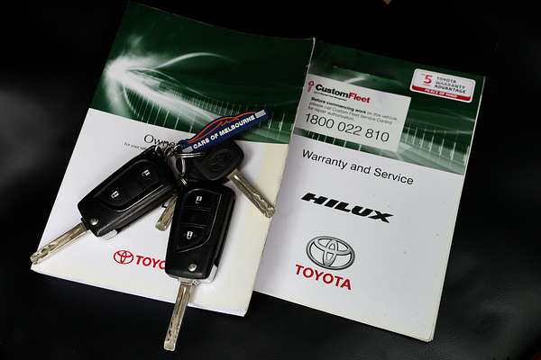 2019 Toyota Hilux Workmate TGN121R Rear Wheel Drive