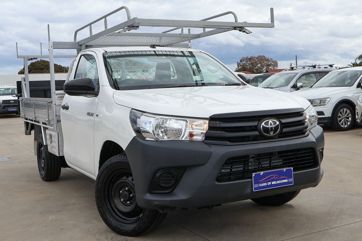 2019 Toyota Hilux Workmate TGN121R Rear Wheel Drive