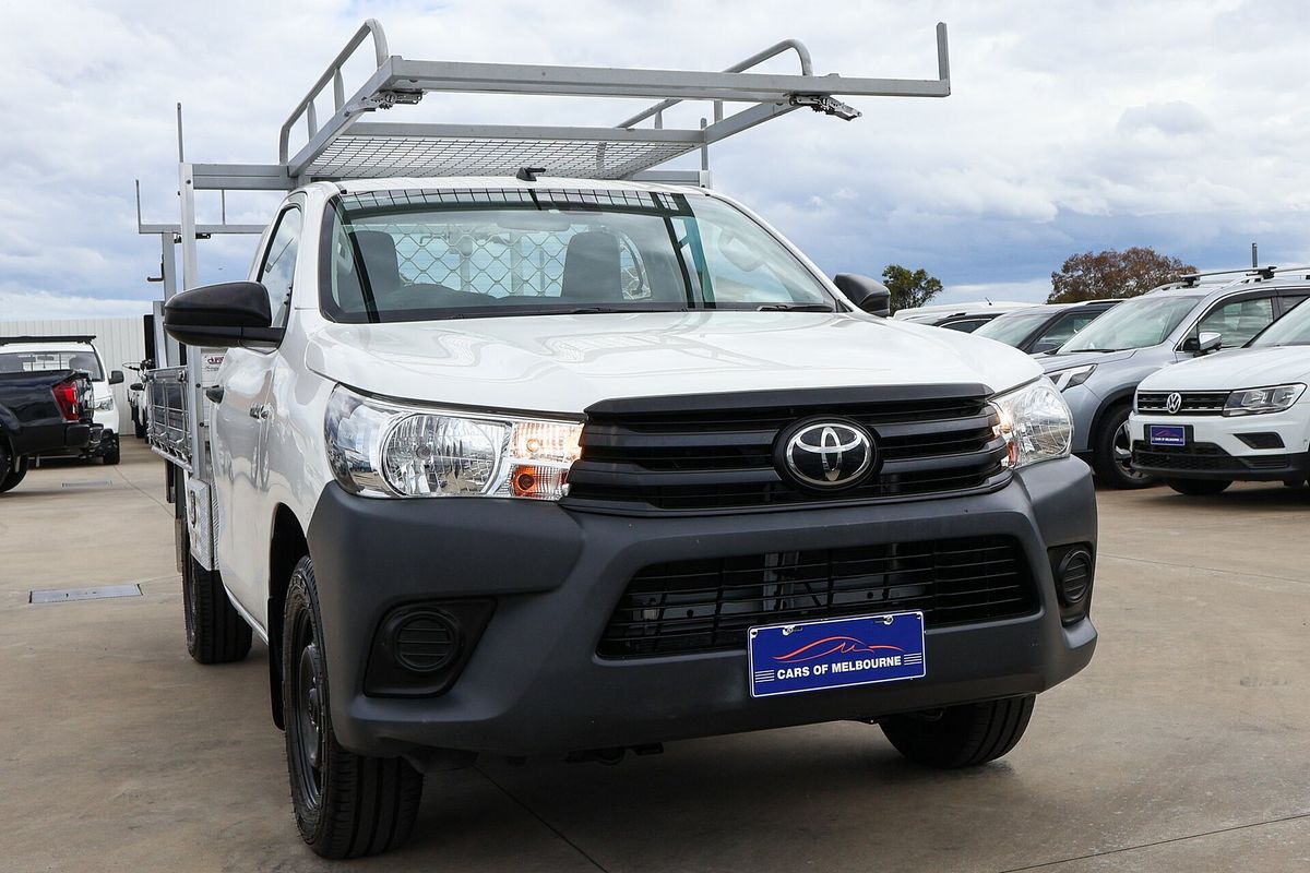 2019 Toyota Hilux Workmate TGN121R Rear Wheel Drive