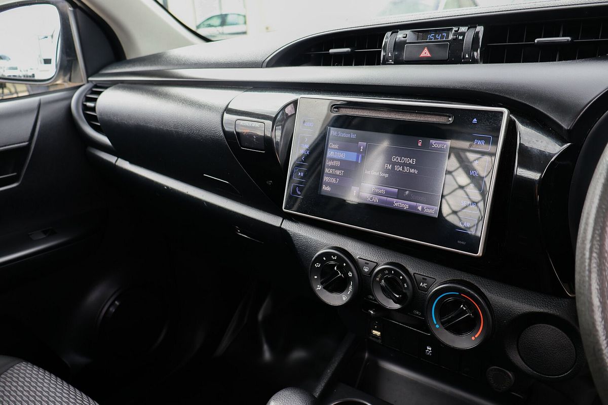 2019 Toyota Hilux Workmate TGN121R Rear Wheel Drive