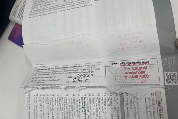 2021 Toyota Hilux Workmate TGN121R Rear Wheel Drive