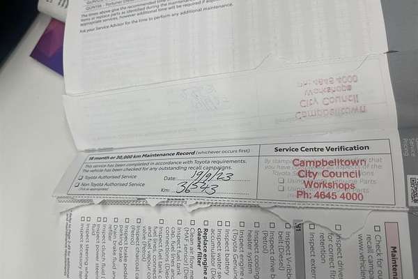 2021 Toyota Hilux Workmate TGN121R Rear Wheel Drive