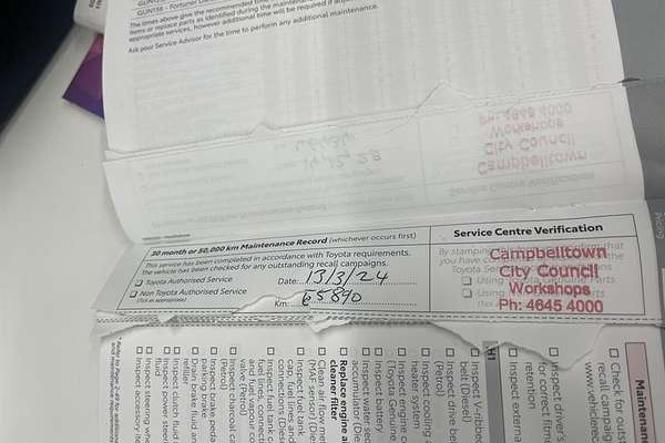 2021 Toyota Hilux Workmate TGN121R Rear Wheel Drive