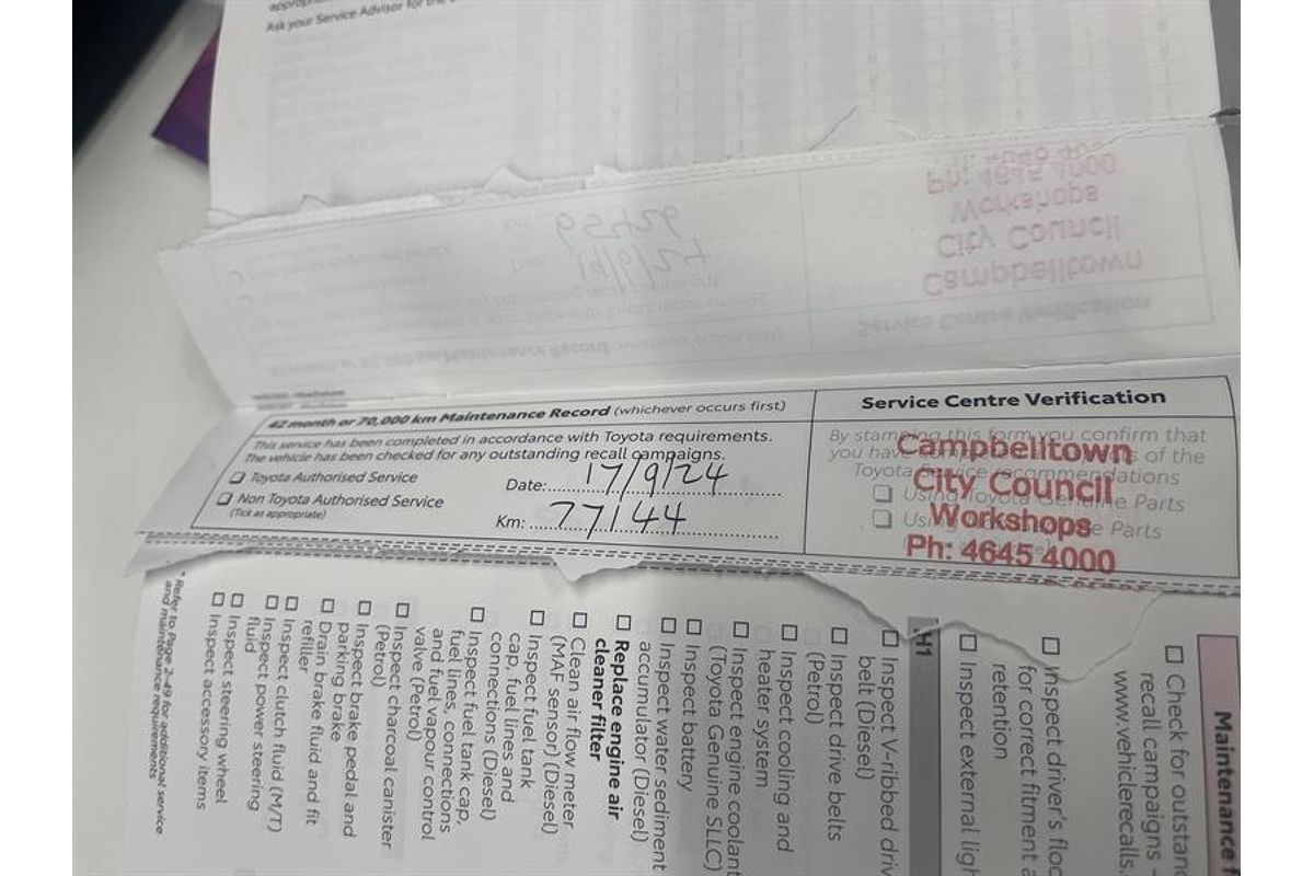 2021 Toyota Hilux Workmate TGN121R Rear Wheel Drive