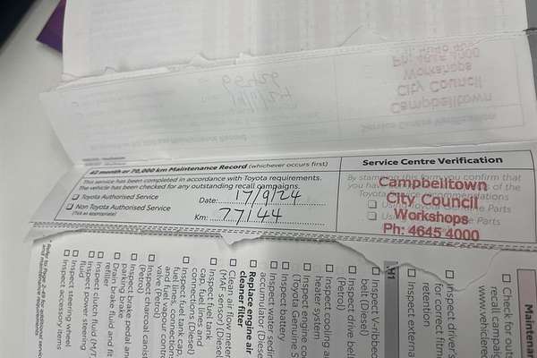 2021 Toyota Hilux Workmate TGN121R Rear Wheel Drive