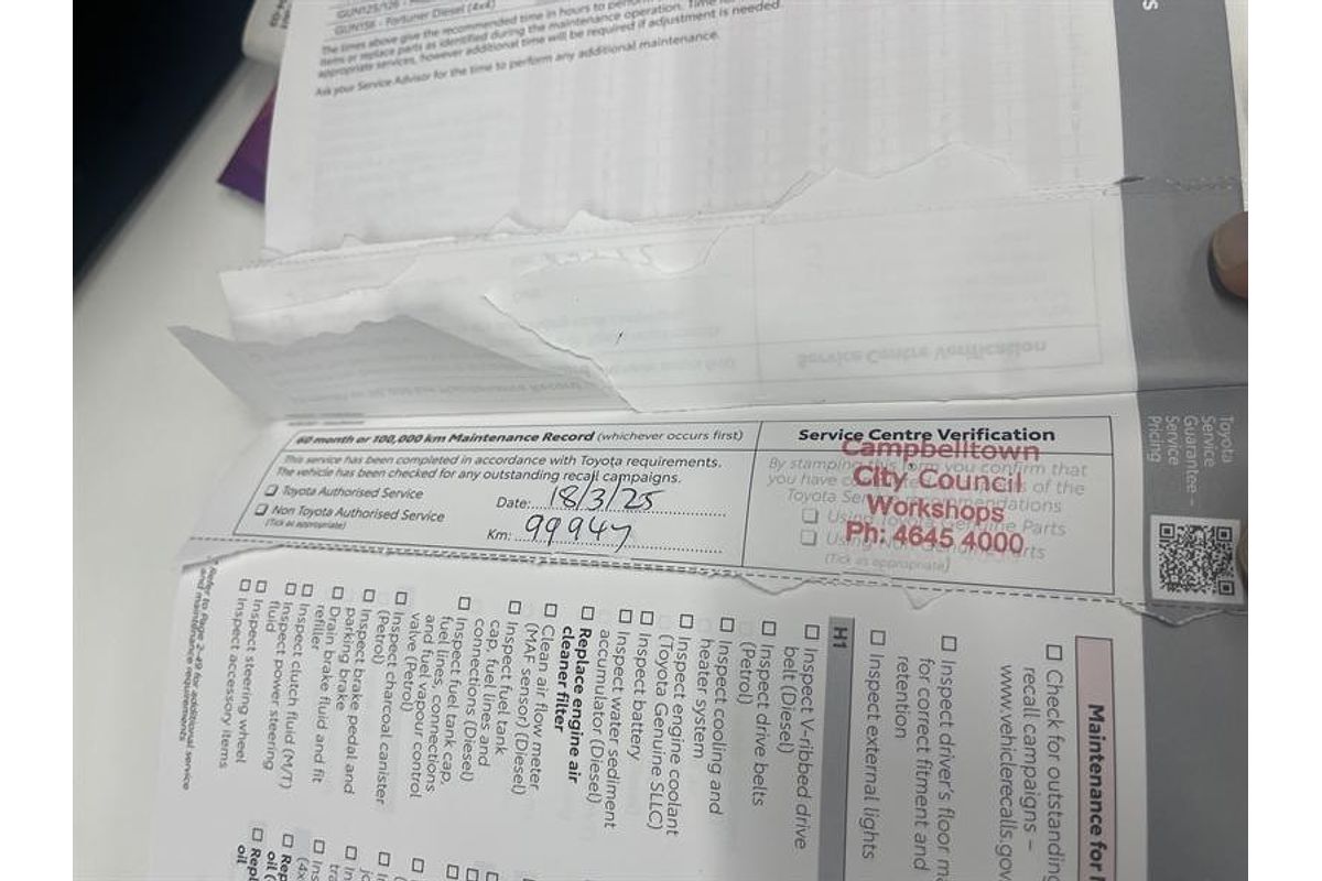 2021 Toyota Hilux Workmate TGN121R Rear Wheel Drive