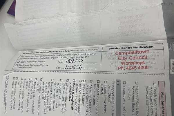 2021 Toyota Hilux Workmate TGN121R Rear Wheel Drive