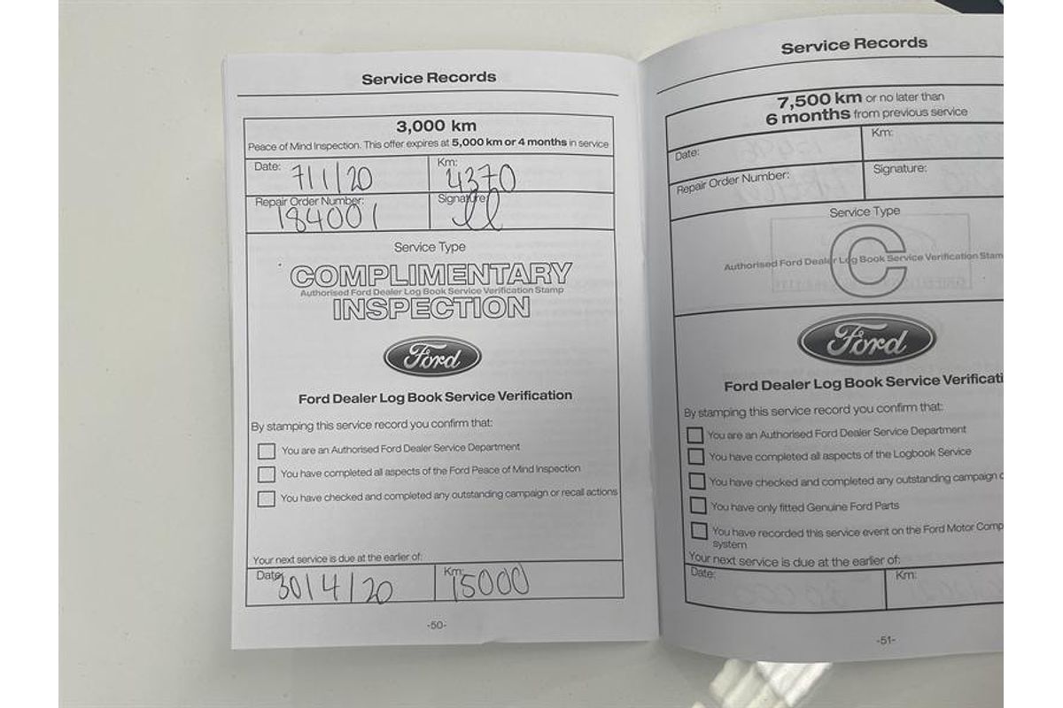 2019 Ford Ranger XL PX MkIII 4X4 3.2L