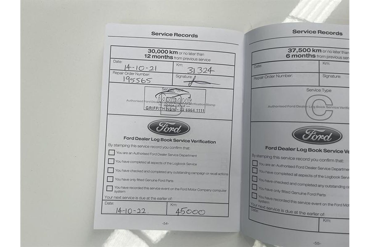 2019 Ford Ranger XL PX MkIII 4X4 3.2L