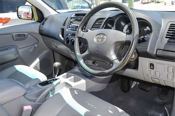 2010 Toyota Hilux Workmate TGN16R Rear Wheel Drive