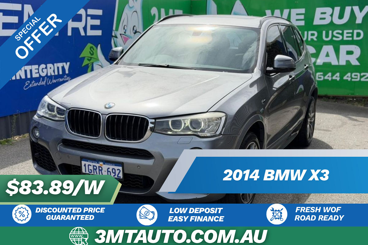 2014 BMW X3 xDrive20i F25 LCI