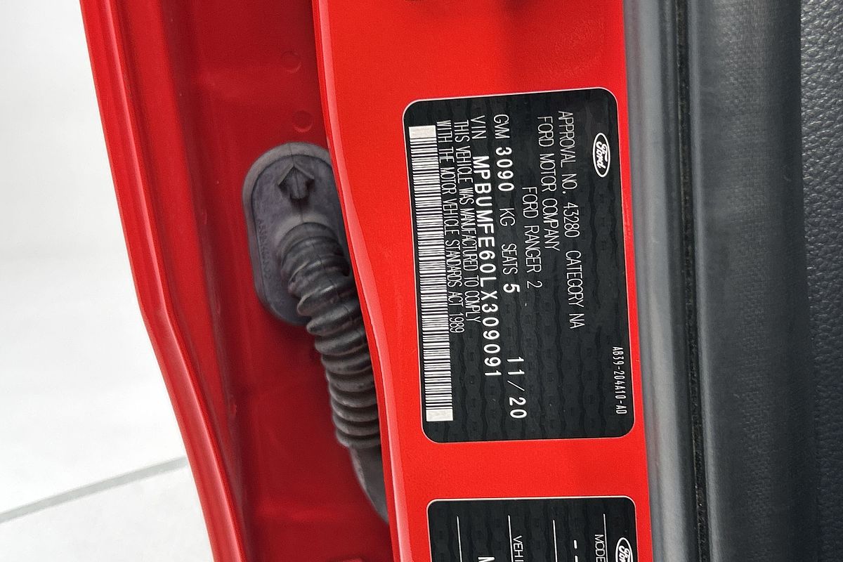 2020 Ford Ranger Raptor PX MkIII 4X4 2.0L