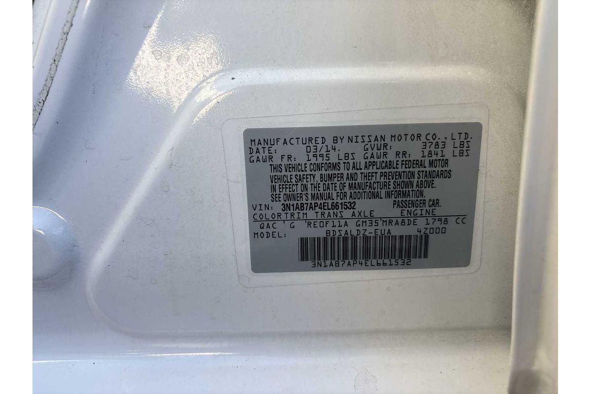 2014 Nissan Sentra SV