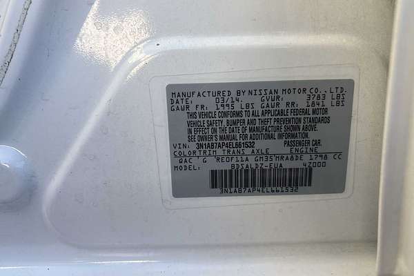 2014 Nissan Sentra SV