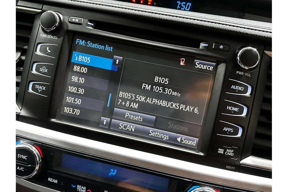 2018 Toyota Kluger GXL GSU55R