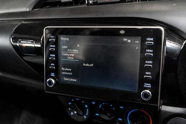 2022 Toyota Hilux Workmate TGN121R Rear Wheel Drive