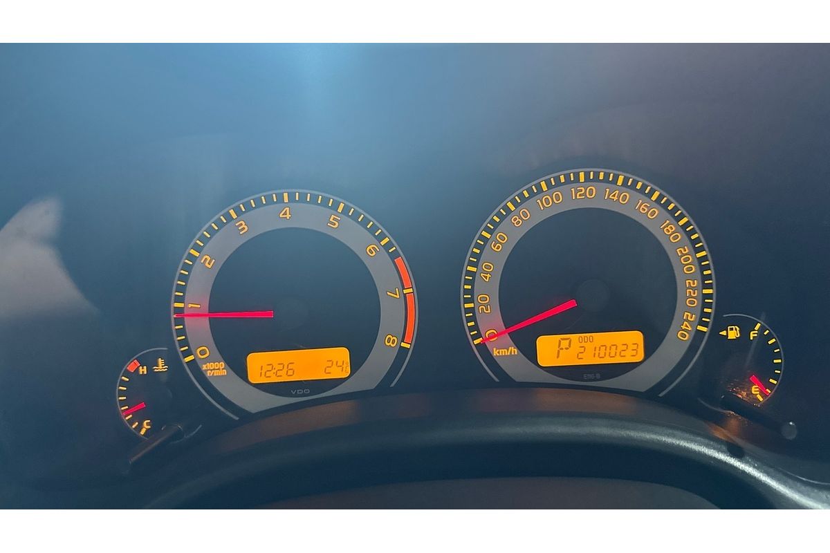 2008 Toyota Corolla ASCENT ZRE152R