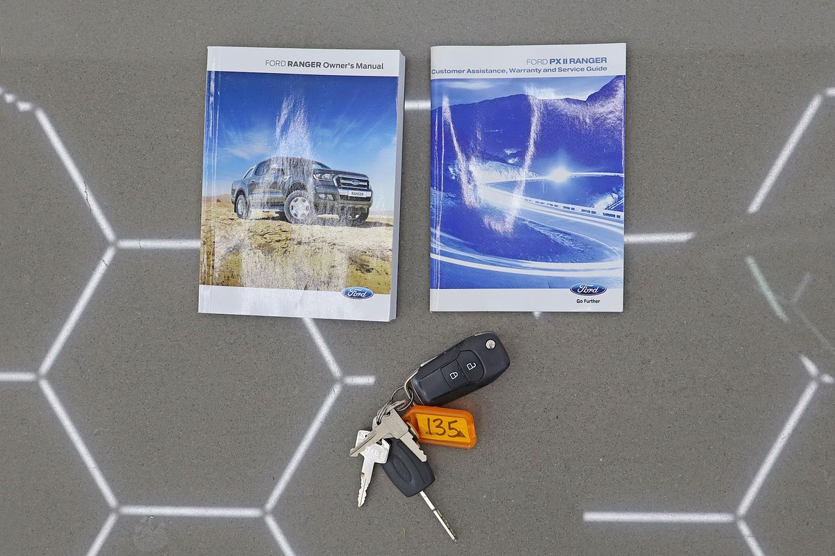 2017 Ford Ranger XL Hi-Rider PX MkII Rear Wheel Drive 2.2L