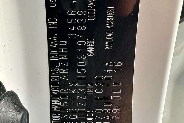 2017 Toyota Kluger GX GSU55R