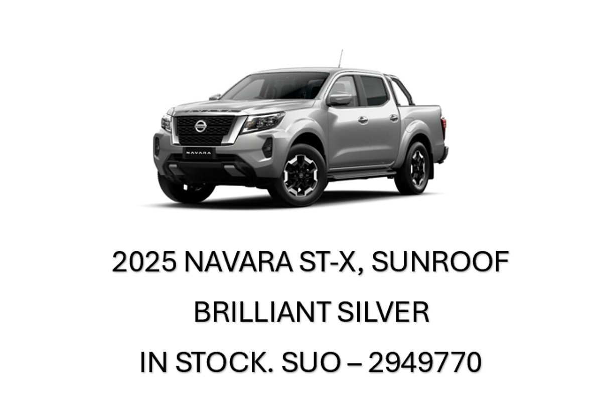 2025 Nissan Navara ST-X D23 4X4