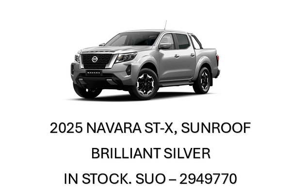 2025 Nissan Navara ST-X D23 4X4
