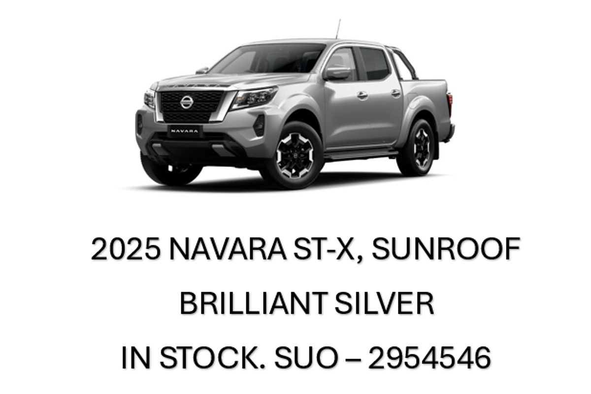 2025 Nissan Navara ST-X D23 4X4