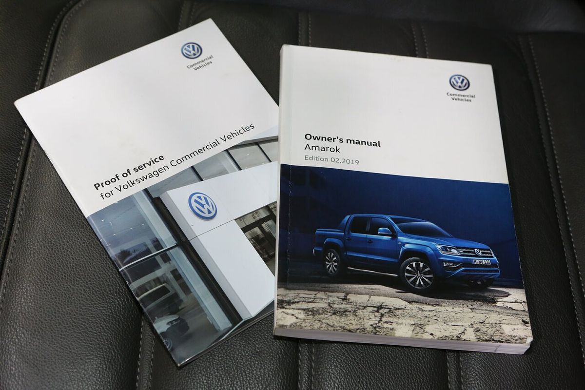 2020 Volkswagen Amarok TDI580 Highline Black 2H 4X4