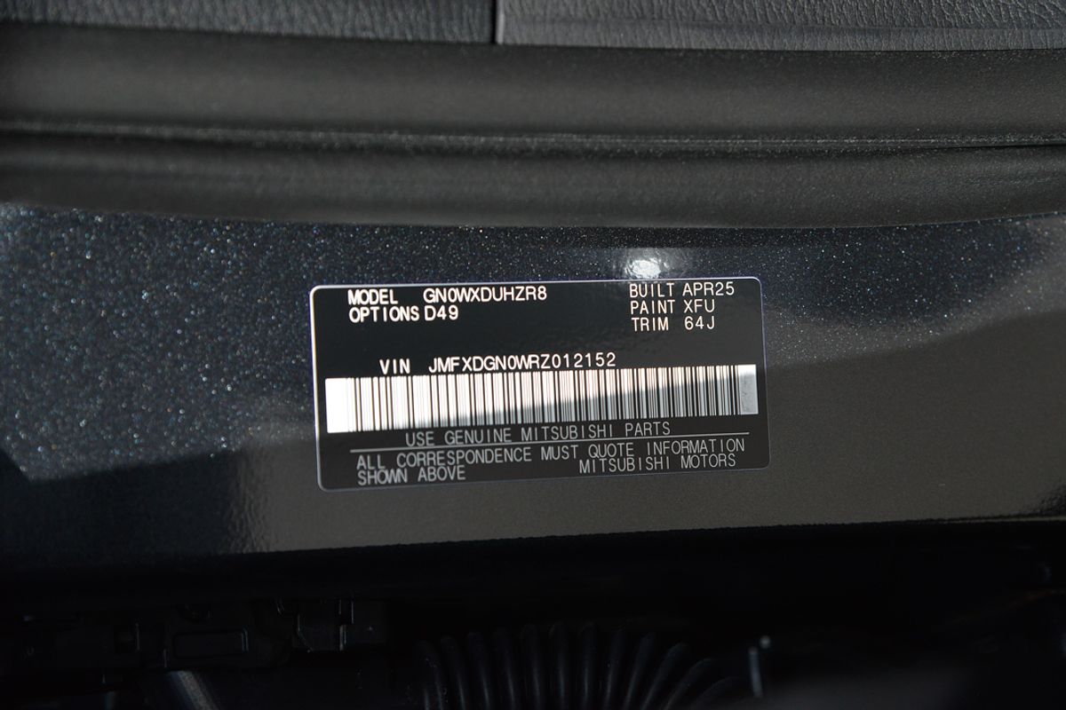 2024 Mitsubishi Outlander PHEV Exceed Tourer ZM