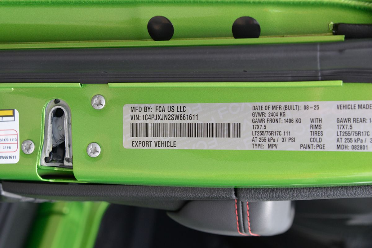 2025 Jeep Wrangler Rubicon JL