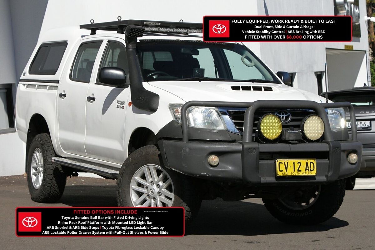 2014 Toyota Hilux SR KUN26R 4X4