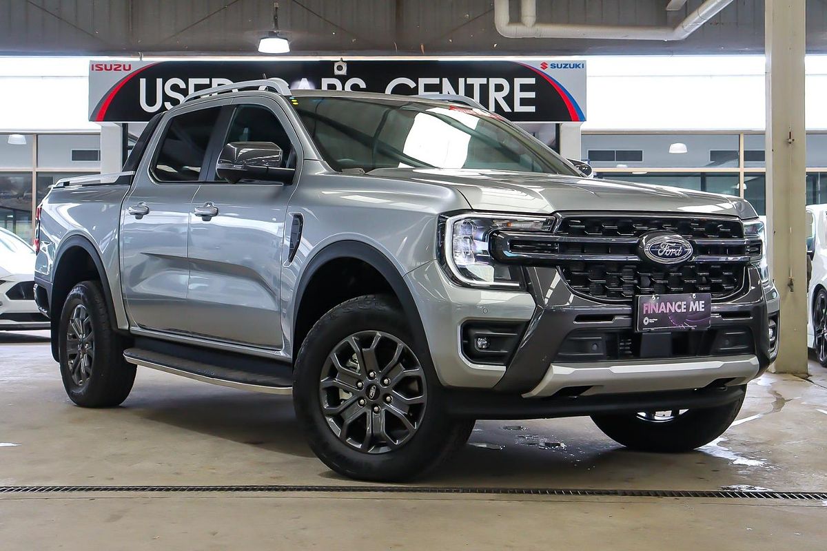SOLD 2024 Ford Ranger Wildtrak in SILVER OR CHROME | Used Ute | Stock # ...
