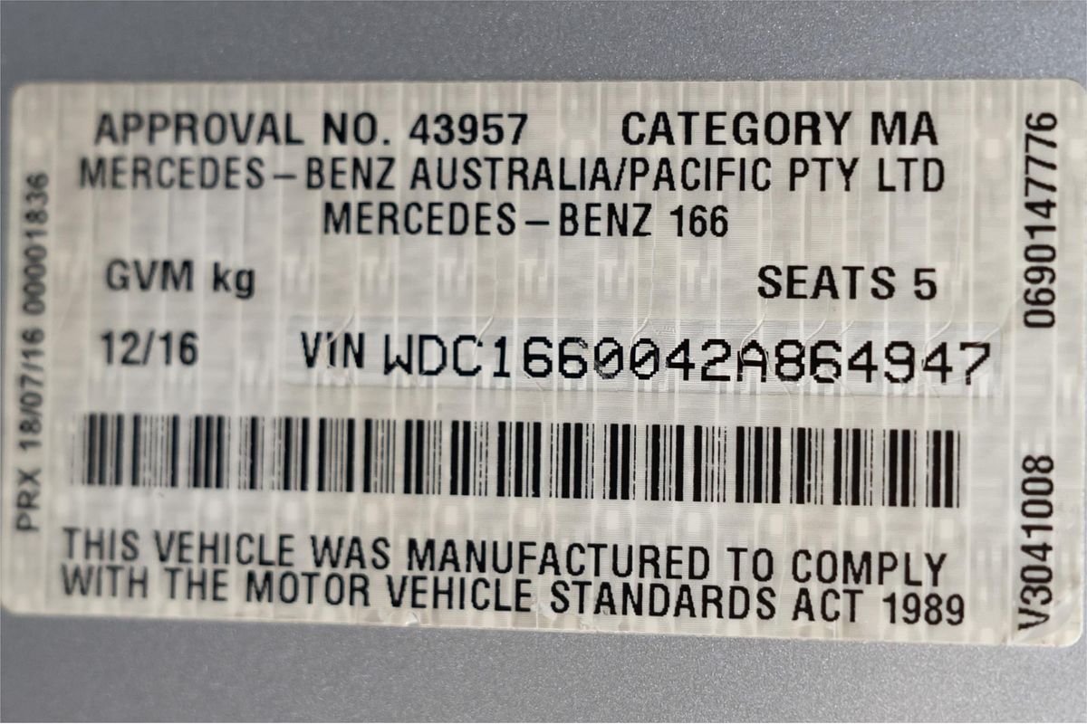 2016 Mercedes-Benz GLE-Class GLE250 d W166